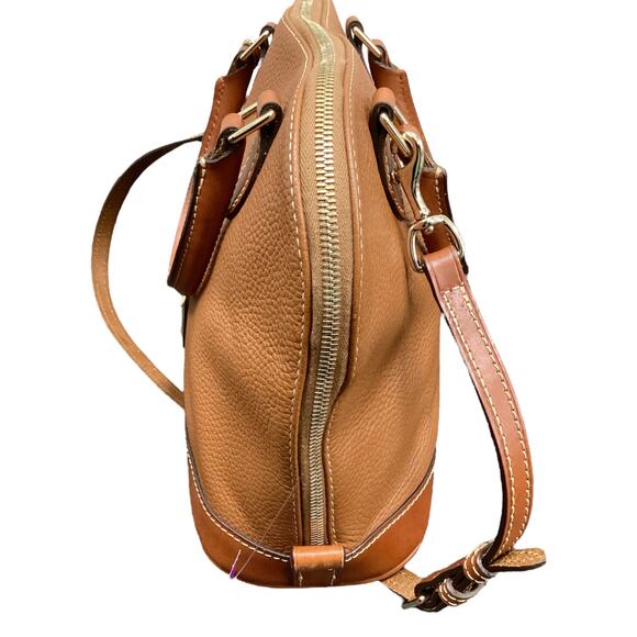 Dooney &Bourke Handbag/ Shoulder Bag Women’s 1Size Pebbled Leather Red Interior - Picture 4 of 10